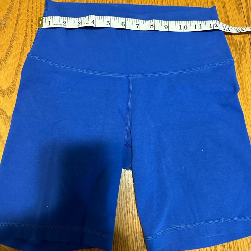 TNA cheeky high rise shorts size S cobalt blue - Picture 7 of 11